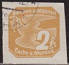 Czech Republic 1939 Fauna 2 H Yelow Scott P1